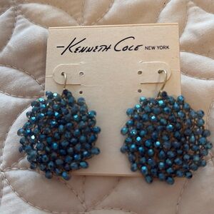 Kenneth Cole Beaded Glitz Earrings